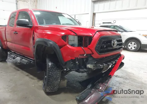 2022 Toyota Tacoma Sr V6 из США, поврежденный, VIN 3TYSZ5AN0NT080351